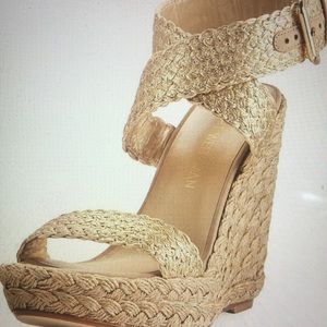Stuart Weitzman Alex Crochet Wedge